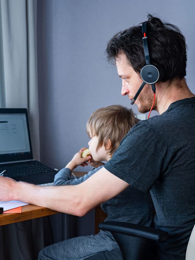 5 Dicas para o home office filhos Paizinho Vírgula