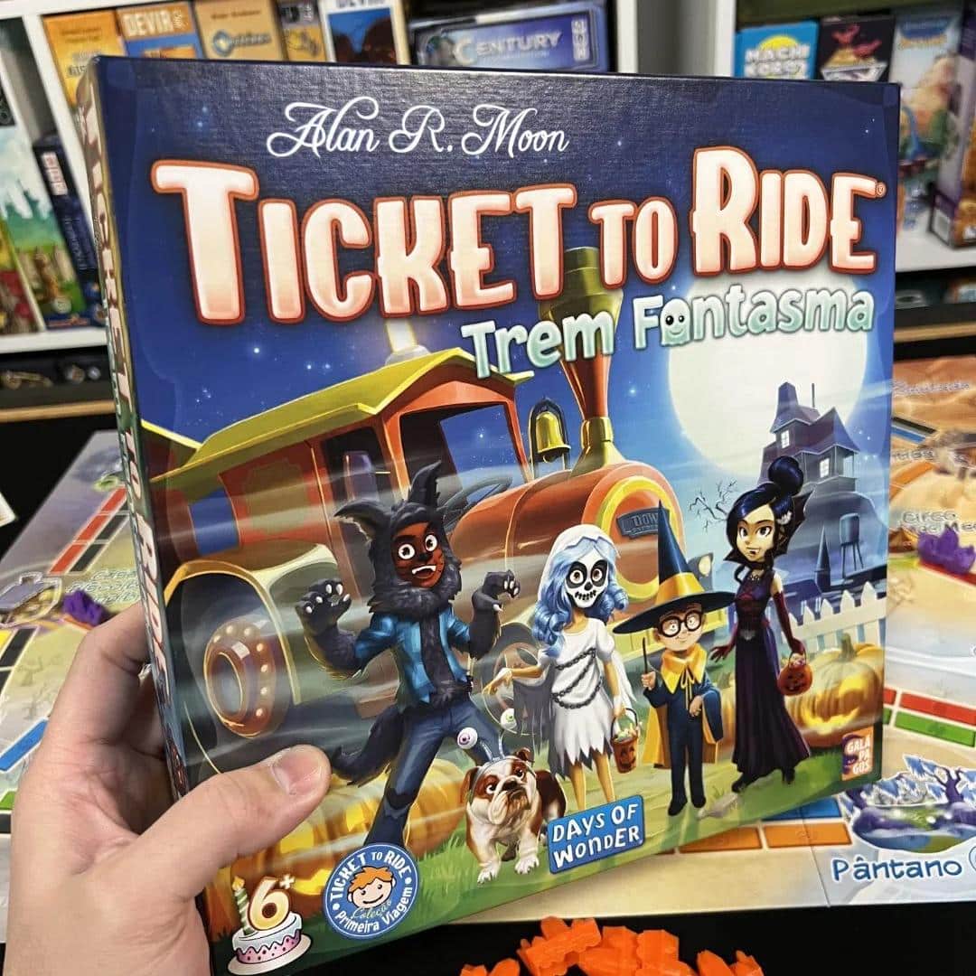 Jogo Ticket to Ride: Trem Fantasma