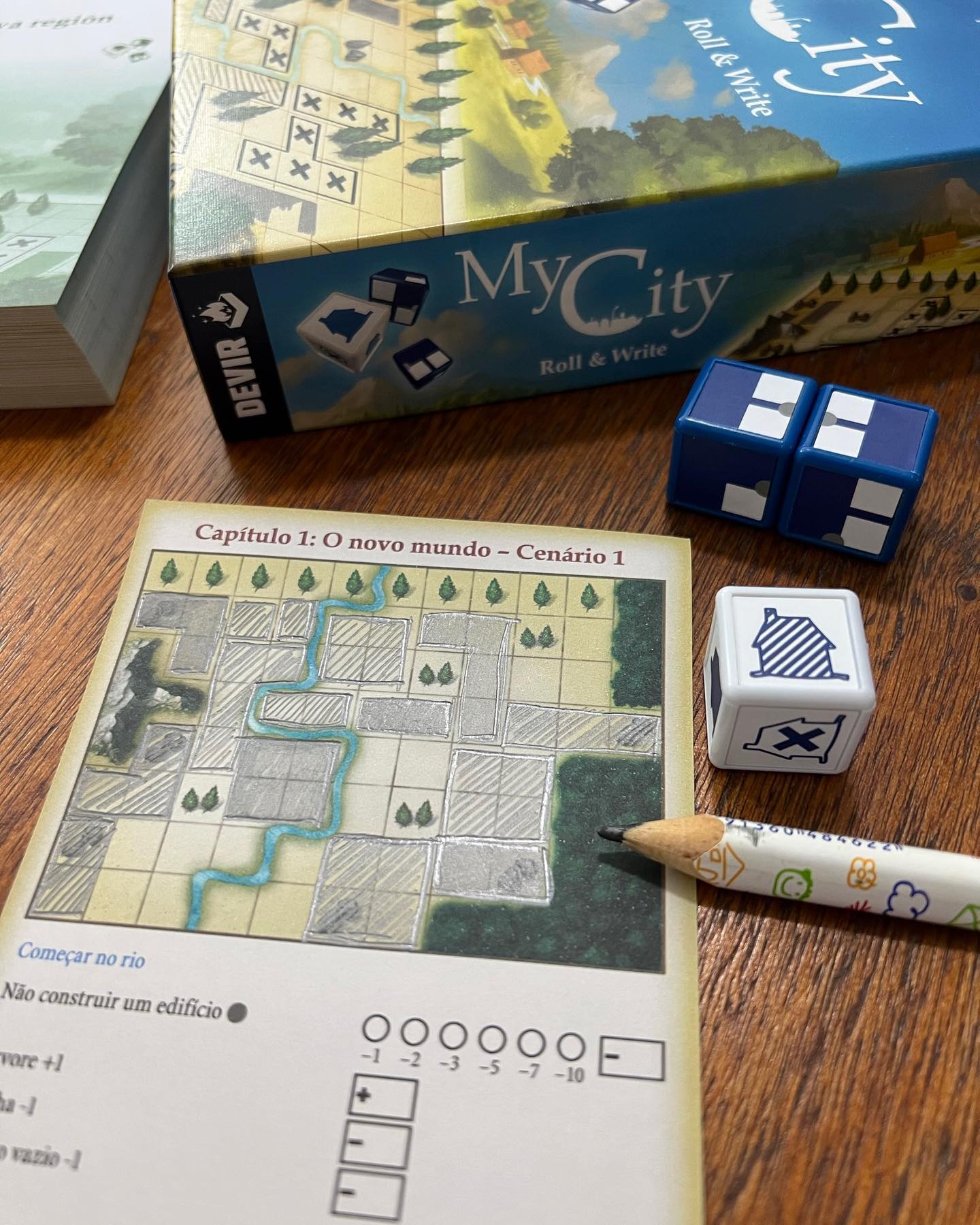 My City: Roll & Write - Jogos - Paizinho, Vírgula!